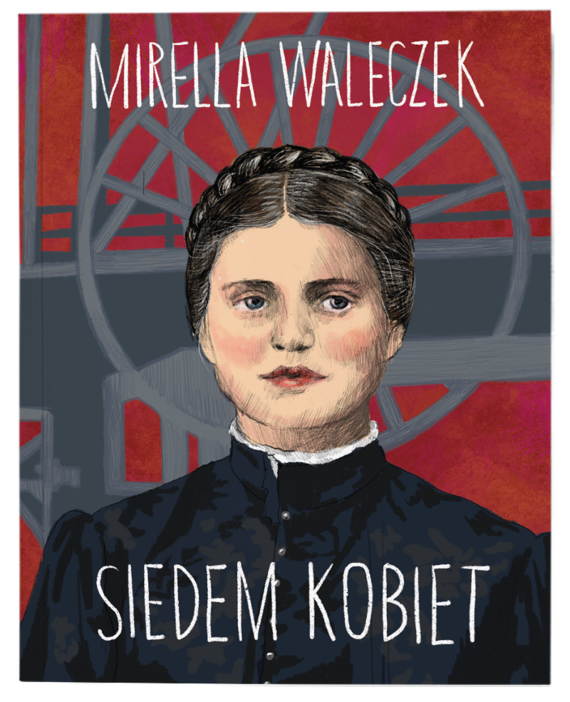 okładka książki "Siedem kobiet" Mirelli Waleczek