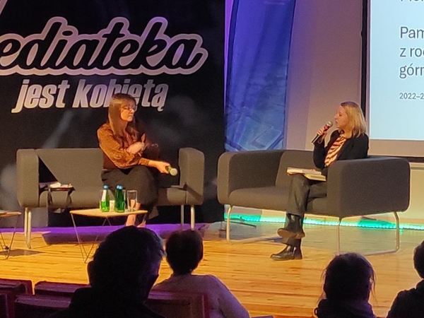 Spotkanie z&nbsp;Moniką Glosowitz, rozmawia Magdalena Boczkowska